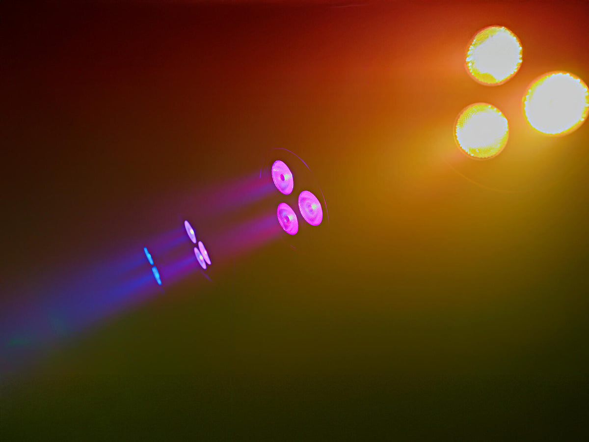 EL153516 E-Lektron Power-Bar 4-fach LED Lichteffekt inkl. Stativ