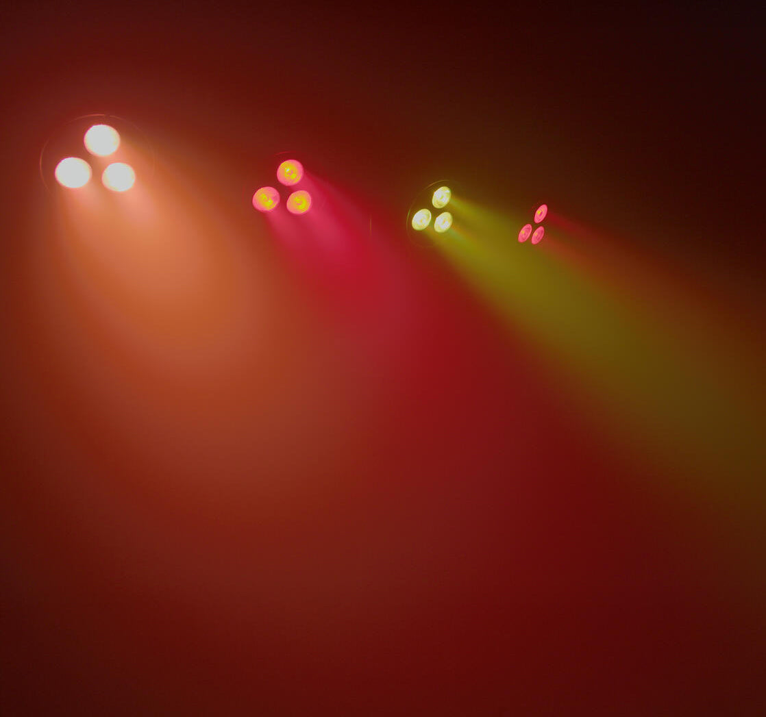 EL153516 E-Lektron Power-Bar 4-fach LED Lichteffekt inkl. Stativ