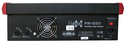 EL172589 E-Lektron PW-1220 Live Power-Mixer 12-Kanal + MP3 & AUX