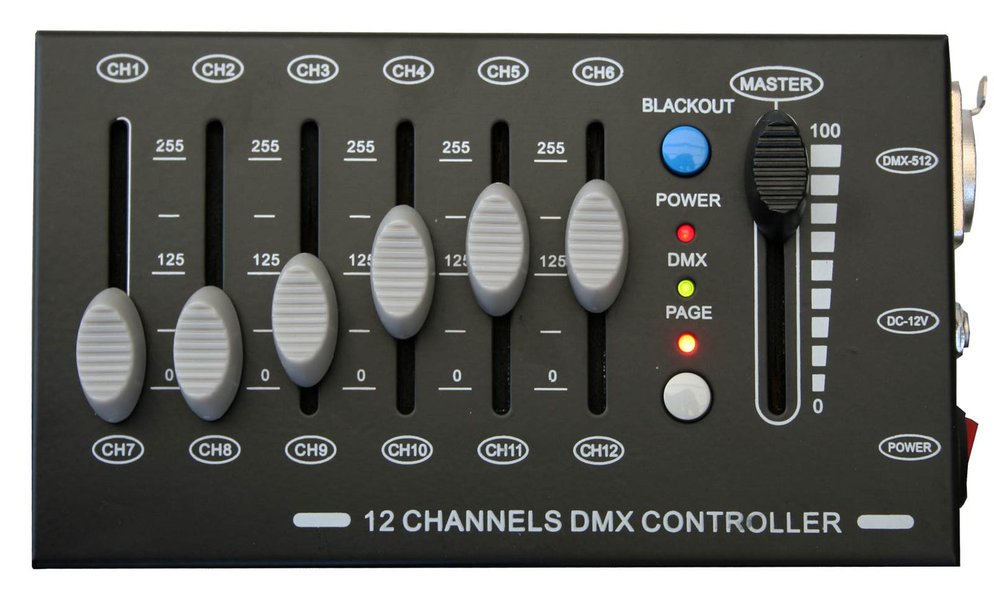EL154063 E-Lektron C-12 mini DMX Controller 12-Kanal