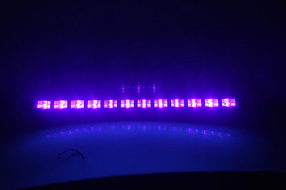 EL153519 E-Lektron UVBAR-36 LED Schwarzlicht-Leiste Lichteffekt