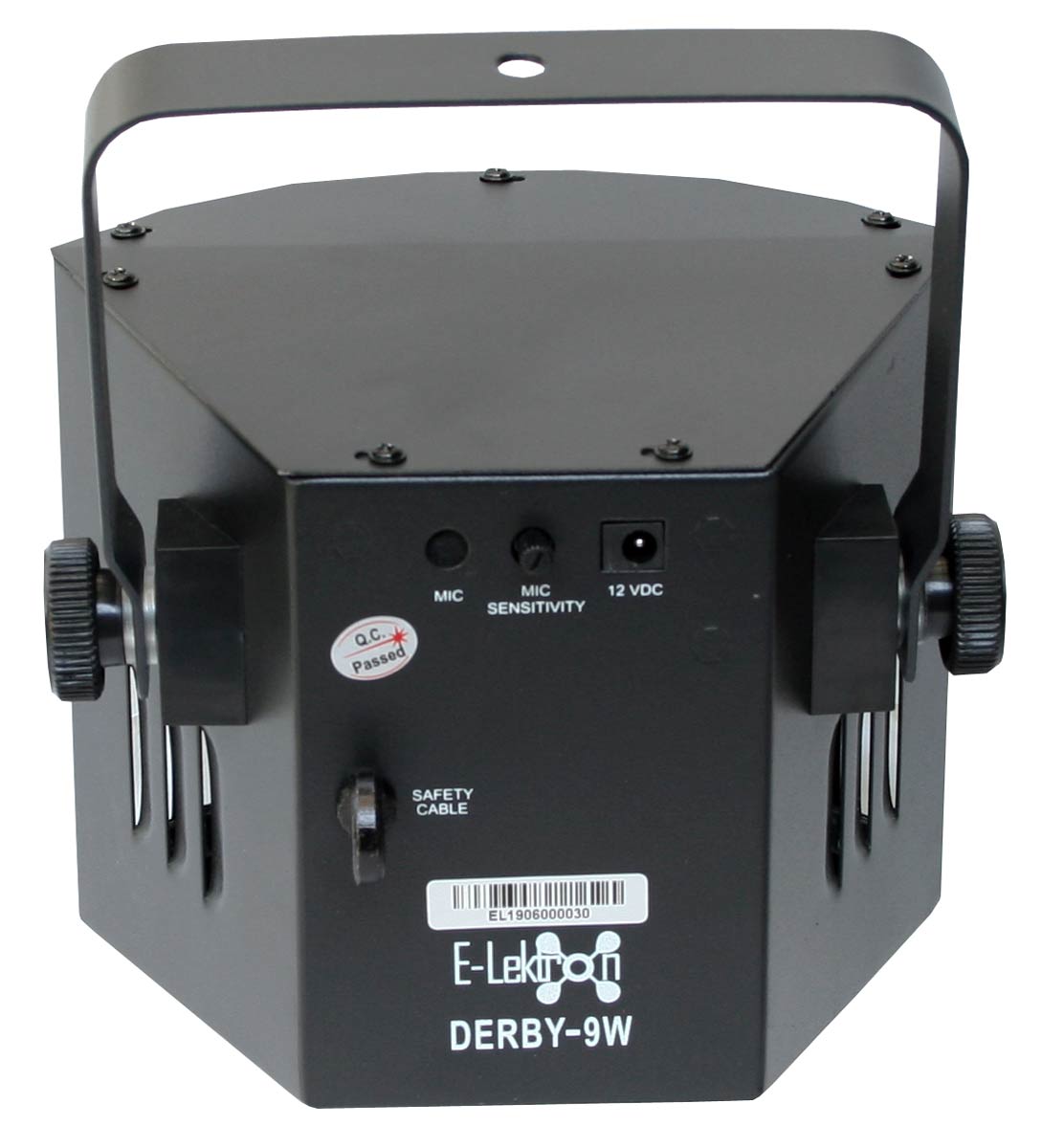 EL153530 E-Lektron DERBY-9W RGB LED Disco Lichteffekt