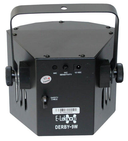 EL153530 E-Lektron DERBY-9W RGB LED Disco Lichteffekt