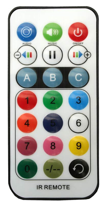 EL153530 E-Lektron DERBY-9W RGB LED Disco Lichteffekt
