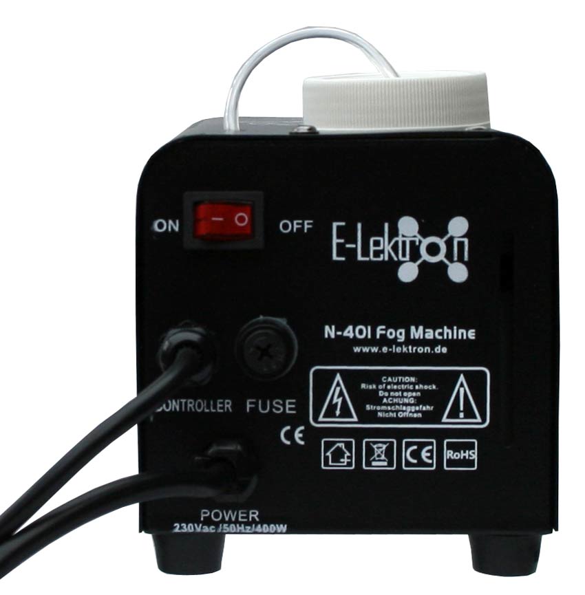 EL189051 E-Lektron N-401 Nebelmaschine 400W inkl. 1L Nebelfluid