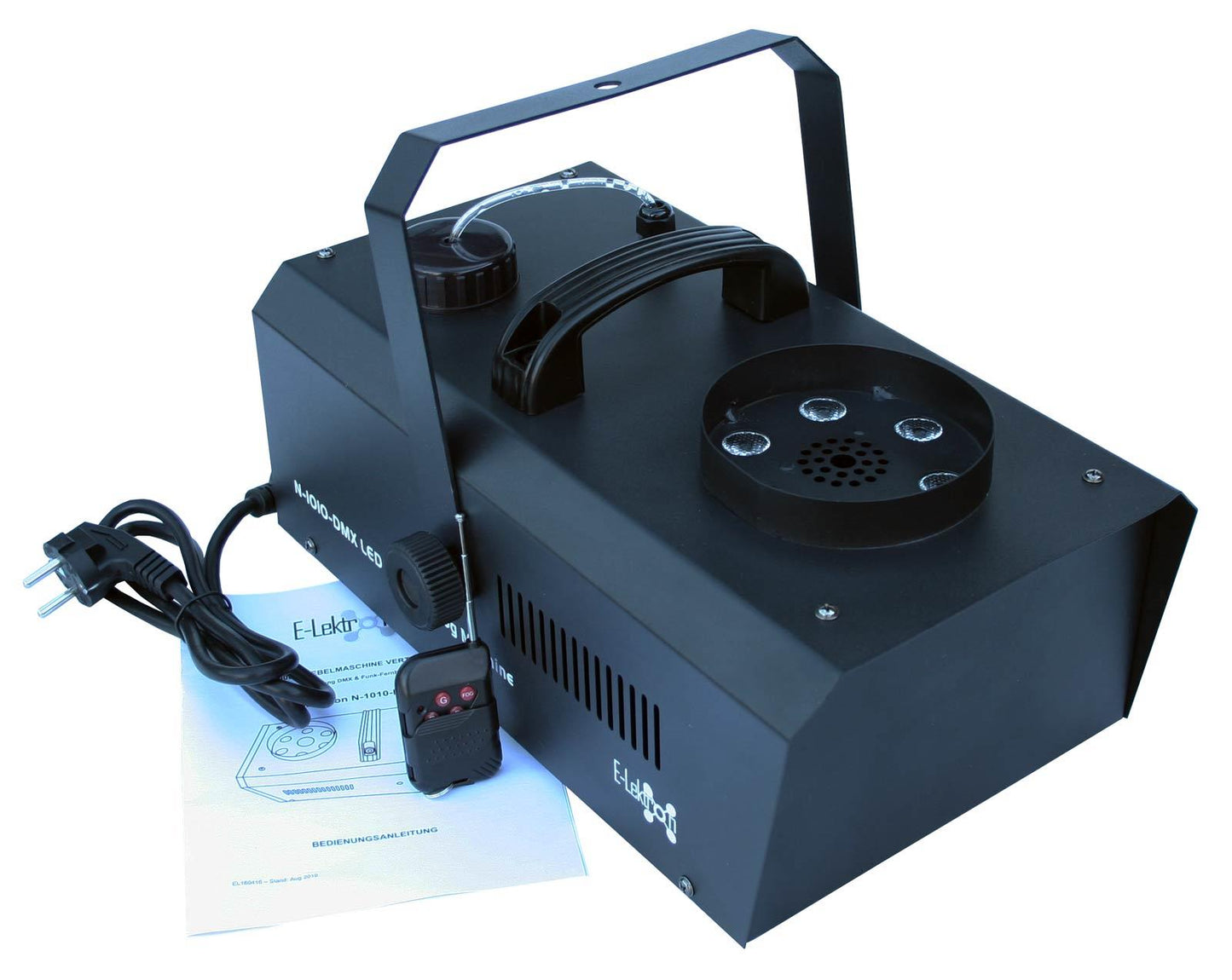 EL189048 E-Lektron N-1010-DMX Nebelmaschine Vertikal inkl. Nebelfluid