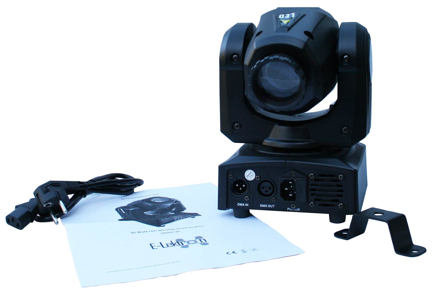 EL153804 E-Lektron M004-30 LED Moving Head Scheinwerfer DMX