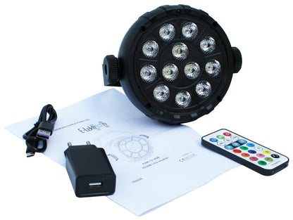 EL153539 E-Lektron PAR-12 USB RGBW LED Strahler Spotlight
