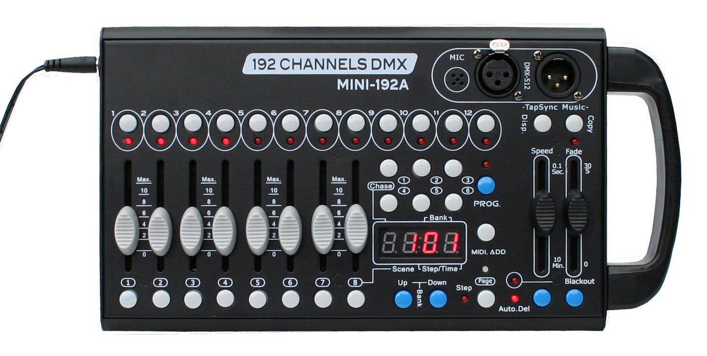 EL154066 E-Lektron C-192A DMX Controller 12x 16-Kanal