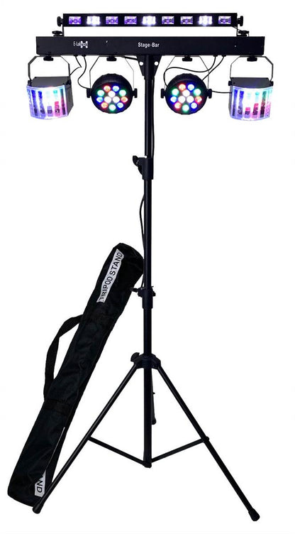EL153548 E-Lektron Stage-Bar DMX 5x LED Lichteffekt inkl. Stativ