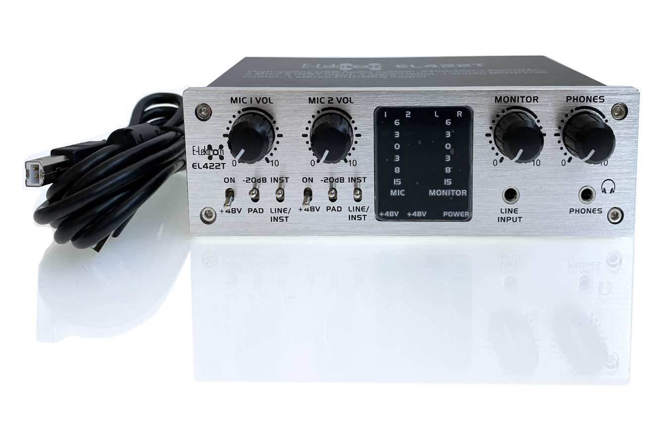EL172597 E-Lektron EL422T USB Audio Interface