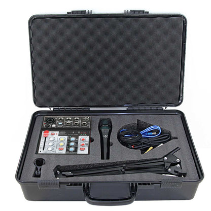 EL172610 E-Lektron AIM-42S Audio USB-Interface Streaming-Koffer
