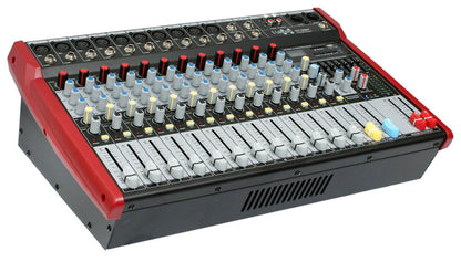 EL172618 E-Lektron ST-122P Live Power-Mixer 10-Kanal + 2x stereo + Mediaplayer