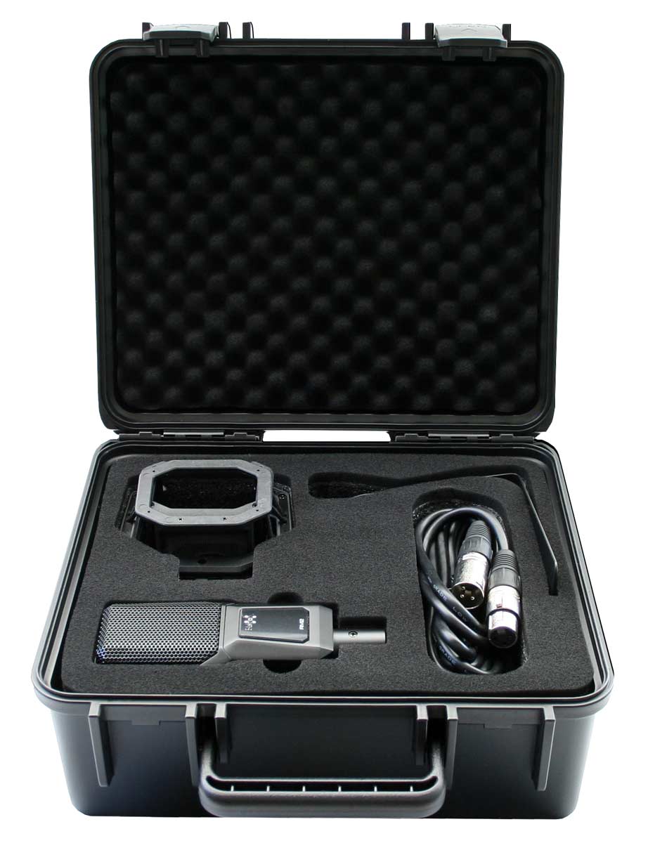 EL173525 E-Lektron RM2 Studio Kondensator-Mikrofon Set XLR