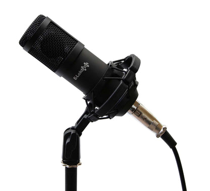 EL173531 E-Lektron KM800 Recording Kondensator-Mikrofon Set inkl. USB-Soundkarte