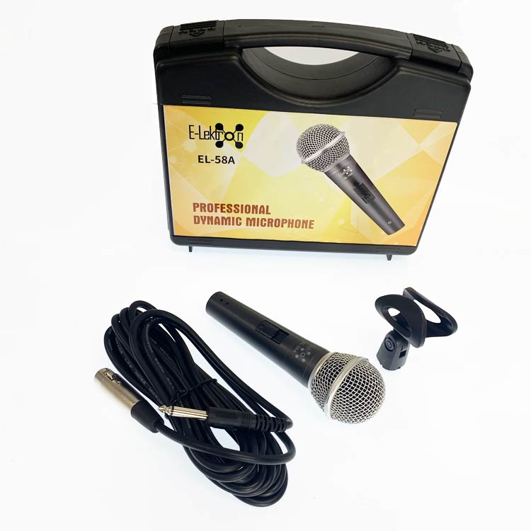 EL173534 E-Lektron EL-58A dynamisches Sprach-/Gesangsmikrofon - Niere