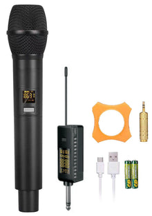EL173747 E-Lektron U-1 universal Funkmikrofon Satz UHF mit Ansteck-Empfänger