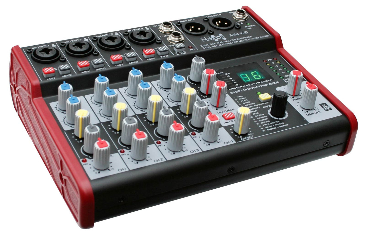 EL172624 E-Lektron AIM-68 Audio Mixer USB-Interface