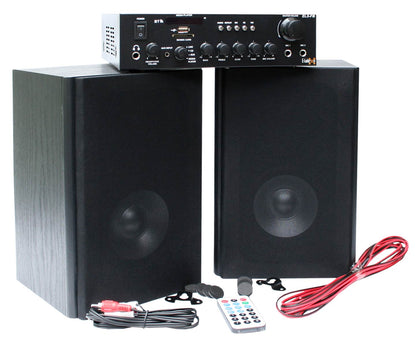 EL103401 E-Lektron EL5-FB HiFi Verstärker inkl. Lautsprecher