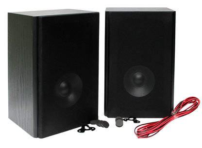 EL100320 E-Lektron BK-55 HiFi Stereo Regal-Lautsprecher Paar
