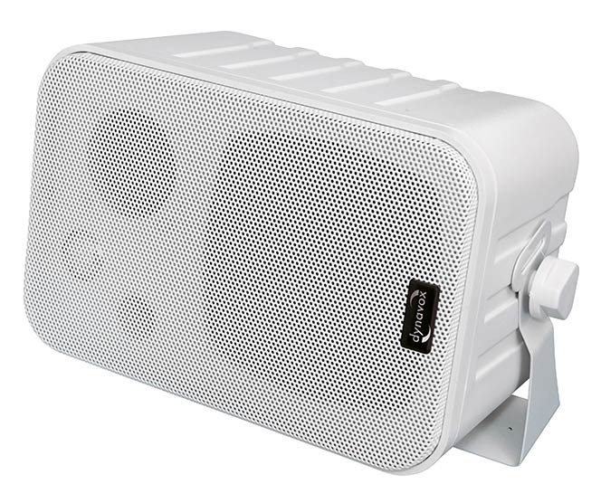 EL100010 Dynavox LS-5L3 mini stereo Lautsprecher Paar Weiß