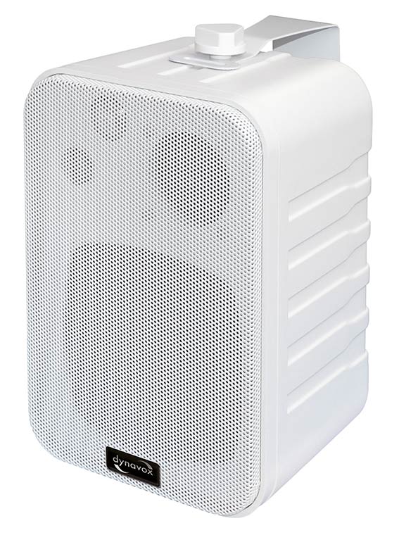 EL100010 Dynavox LS-5L3 mini stereo Lautsprecher Paar Weiß