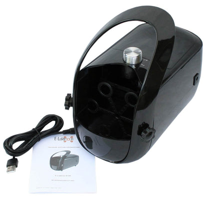 EL189069 E-Lektron B100 Seifenblasenmaschine USB inkl. 1L Fluid