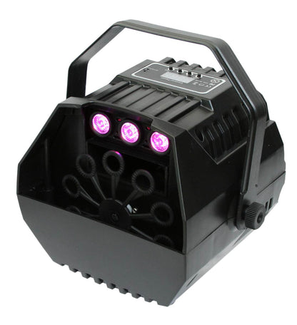EL189072 E-Lektron B102 Seifenblasenmaschine RGB LED inkl. 1L Fluid